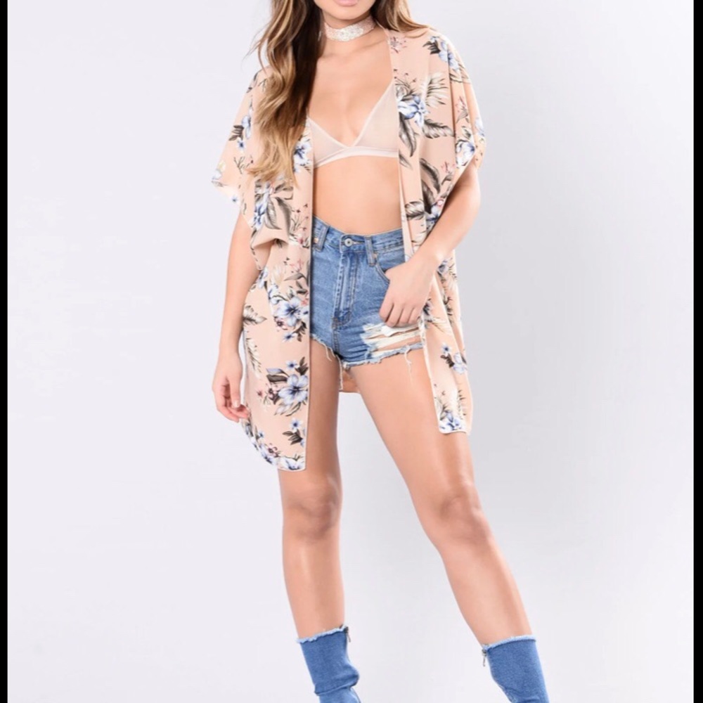 Fashion Nova Always Wanting You Floral Kimono